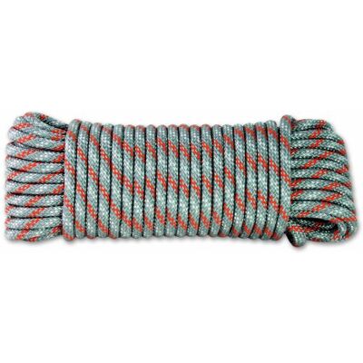 CHAPUIS DR61 Grijze polypropyleen touw - 15m - 6mm - 450kg CHAPUIS DR61 Grijze polypropyleen touw - 15m - 6mm - 450kg