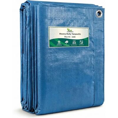 GARDENIX Telone multifunctioneel textiel - 60 g/m², 1,5x8 m, blauw GARDENIX Telone multifunctioneel textiel - 60 g/m², 1,5x8 m, blauw