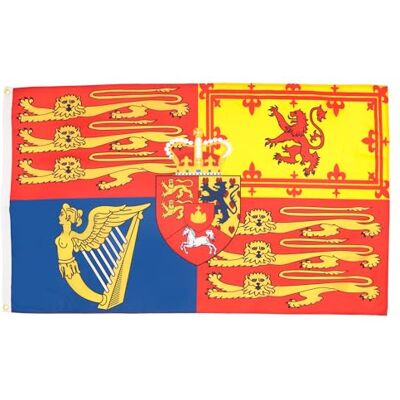 AZ FLAG Vlag Koninklijke standaard van het Verenigd Koninkrijk 90x60 cm AZ FLAG Vlag Koninklijke standaard van het Verenigd Koninkrijk 90x60 cm