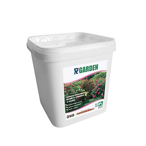 R'Garden Biologische meststof rozen en bloemenstruiken   ecologische meststof   natuurlijke meststof   voedt diep   eenvoudig in gebruik   3 kg