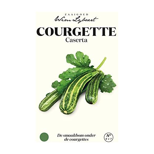 Arborix Courgette Caserta, de smaakbom onder de courgettes Zaaigoed Wim Lybaert