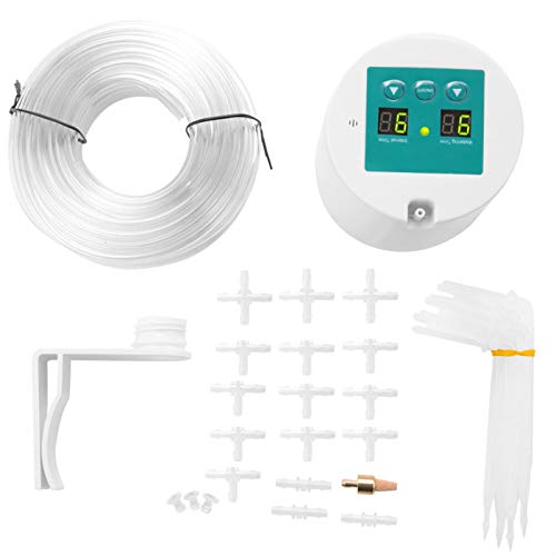 Candeon Tuin Irrigatie Kit Micro Automatische Tuin Druppel Irrigatie Timer Systeem Zelf Watering Kit Balkon Kantoor