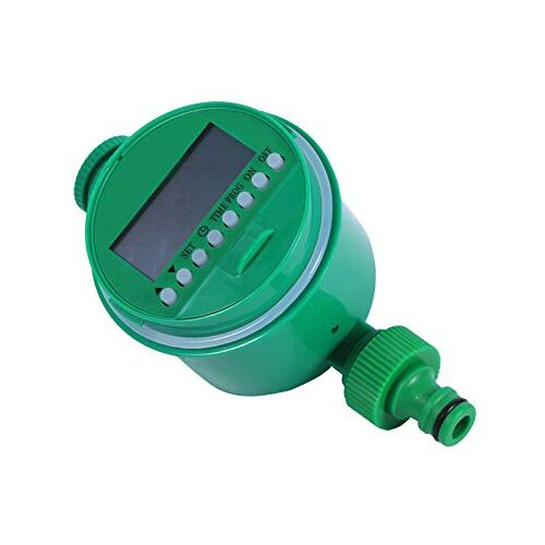 Yosoo Automatische irrigatieklok, watertimer, regelaar, watertimer, irrigatiebesturing, landbouw, irrigatie, controller, intelligent irrigatiesysteem met lcd-display