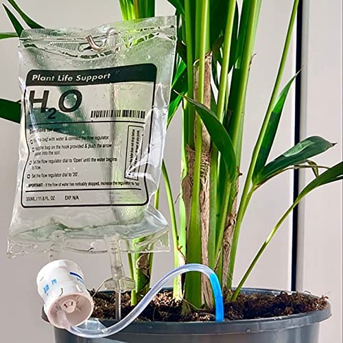 Les-Theresa 350 ml Drip Irrigatie Bag Automatische Watering Systeem Druppel Irrigatie Kit voor Kamerplanten