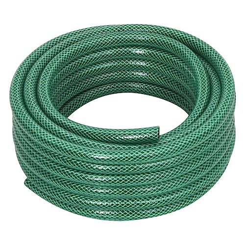 AIJUUKJP Huis & Tuin Gazon & Tuin Watering & Irrigatie Tuinslangen-Tuinslang Groen 1,5 cm 20 m PVC