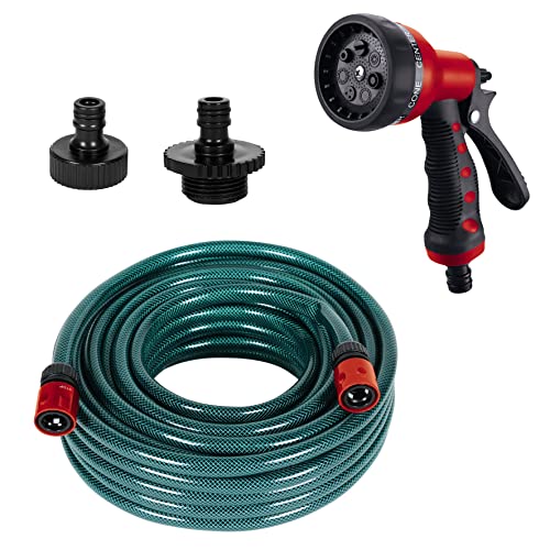 Einhell Originele  accessoireset voor oppervlaktepompen (4-delig, pompaccessoires, drukzijdige accessoireset, incl. tuinslang, 2x adapter, tuinsproeier)