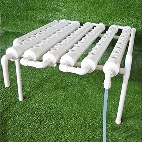 Futchoy Hydrocultuur systeem 54 gaten 6 buizen hydrocultuur kweeksysteem hydrocultuur kweekset hydrocultuur balkon tuinsysteem voor groenten, salade, bloemen, vruchten