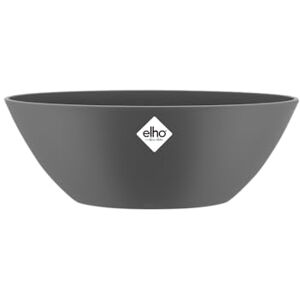 Elho Brussels Ovaal 36 Bloempot voor Binnen Ø 36.0 x H 13.1 cm Antraciet Elho Brussels Ovaal 36 Bloempot voor Binnen Ø 36.0 x H 13.1 cm Antraciet