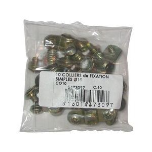 BOUTTE Boutté 3473110 buisklemmen, eenvoudig, buisdiameter 14 mm, 10 stuks BOUTTE Boutté 3473110 buisklemmen, eenvoudig, buisdiameter 14 mm, 10 stuks