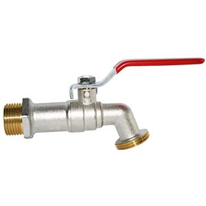 BOUTTE Boutt 2105333 R200 messing tuinkraan 1/4 draai 20 x 27 mondstuk 26 x 34 BOUTTE Boutt 2105333 R200 messing tuinkraan 1/4 draai 20 x 27 mondstuk 26 x 34