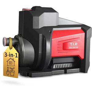 T.I.P. Inverterpomp DHWA 5000-5 INV – Krachtige, energiezuinige tuinpomp en huiswaterautomaat in één, 5.000 l/u, 4,8 bar, 550 W, voor huis en tuin, stille werking 31113 T.I.P. Inverterpomp DHWA 5000-5 INV – Krachtige, energiezuinige tuinpomp en huiswaterautomaat in één, 5.000 l/u, 4,8 bar, 550 W, voor huis en tuin, stille werking 31113