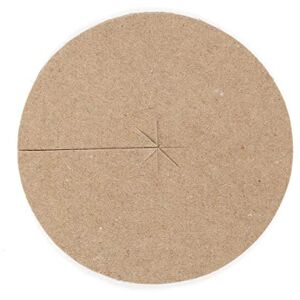 La cordeline CJN10E mulchschijven, jutevilt, diameter 30 cm, 700 g/m², 2 stuks La cordeline CJN10E mulchschijven, jutevilt, diameter 30 cm, 700 g/m², 2 stuks