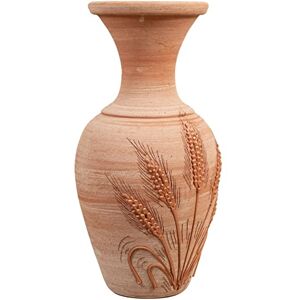 Biscottini Grote terracotta potten voor buiten, 40 x 40 x 82 cm, gemaakt in Italië, potten voor grote planten, handwerk, terracotta pot Biscottini Grote terracotta potten voor buiten, 40 x 40 x 82 cm, gemaakt in Italië, potten voor grote planten, handwerk, terracotta pot