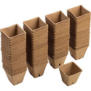 Meister WU9968310 Kweekpotten, 6 x 6 cm, praktische set met 96 stuks, van papierpulp, biologisch afbreekbaar, plantenpot, zaaipot, plantenkweekt, plantenkweek Meister WU9968310 Kweekpotten, 6 x 6 cm, praktische set met 96 stuks, van papierpulp, biologisch afbreekbaar, plantenpot, zaaipot, plantenkweekt, plantenkweek