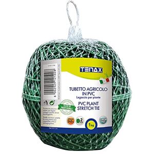 TENAX Groene slang voor de landbouw, 1000 g, diameter 2 mm, PVC-binding voor planten, groenten en bloemen, lengte ca. 240 m, 1 stuk TENAX Groene slang voor de landbouw, 1000 g, diameter 2 mm, PVC-binding voor planten, groenten en bloemen, lengte ca. 240 m, 1 stuk