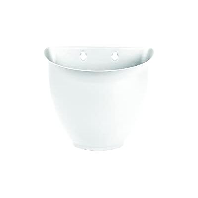 The HC Companies Planter, Wit, 8 Inch The HC Companies Planter, Wit, 8 Inch