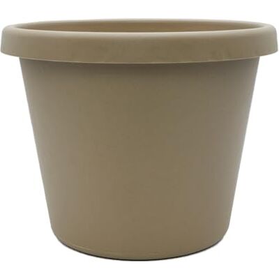 The HC Companies Plastic Planter, Zandsteen, 10 The HC Companies Plastic Planter, Zandsteen, 10