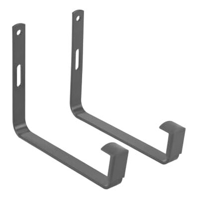 Elho Green Basics Wall Bracket Metal Accessoire Antraciet L 3.3 x B 17 x H 13 cm Geschikt voor Buiten Elho Green Basics Wall Bracket Metal Accessoire Antraciet L 3.3 x B 17 x H 13 cm Geschikt voor Buiten