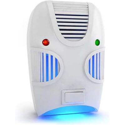 PARENCE .- Ultrasoon afweermiddel tegen knaagdieren en muggen Veilig geïntegreerd bedlampje Netaansluiting 10x6x7cm PARENCE .- Ultrasoon afweermiddel tegen knaagdieren en muggen Veilig geïntegreerd bedlampje Netaansluiting 10x6x7cm