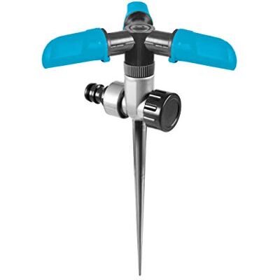 Cellfast Draaisprinkler Cirkelsproeier 3 Schouders Sproeier Voor Tuinirrigatie Voor Gras Bloemen Planten 18 Sproeiers Basic Cellfast Draaisprinkler Cirkelsproeier 3 Schouders Sproeier Voor Tuinirrigatie Voor Gras Bloemen Planten 18 Sproeiers Basic