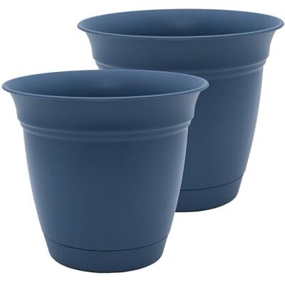 The HC Companies plantenbakken, leisteen blauw, 20" (Pack van 2) The HC Companies plantenbakken, leisteen blauw, 20" (Pack van 2)