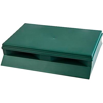 Windhager slakkenval Slug-Away, bierval, slakkenbestrijding zonder chemicaliën en gif, 20,5 x 26 x 6 cm, groen Windhager slakkenval Slug-Away, bierval, slakkenbestrijding zonder chemicaliën en gif, 20,5 x 26 x 6 cm, groen