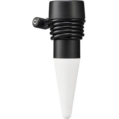 Fiskars Urban Plant Care Irrigatiekegel, Zelfbewatering voor Kamerplanten Natuurlijke Zuigwerking, Poreuze Keramische kegels, 83 cm Slang, Zwart/Wit, 2 Stuk, 1075381 Fiskars Urban Plant Care Irrigatiekegel, Zelfbewatering voor Kamerplanten Natuurlijke Zuigwerking, Poreuze Keramische kegels, 83 cm Slang, Zwart/Wit, 2 Stuk, 1075381