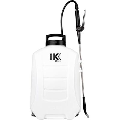 IK e 15 BS Professionele elektrische sproeier, 15 liter, rugzak met 18 V accu, absoluut bere, ideaal voor ongediertebestrijding, reiniging en desinfectie, gemaakt in Spanje IK e 15 BS Professionele elektrische sproeier, 15 liter, rugzak met 18 V accu, absoluut bere, ideaal voor ongediertebestrijding, reiniging en desinfectie, gemaakt in Spanje