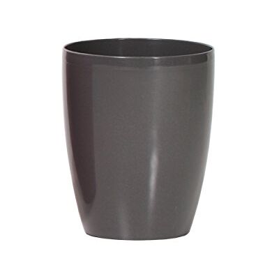 Prosperplast Prosper Plast Coubi Bloempot, 16 x 18,3 cm, Donkergrijs, 16x16x18,3 cm Prosperplast Prosper Plast Coubi Bloempot, 16 x 18,3 cm, Donkergrijs, 16x16x18,3 cm