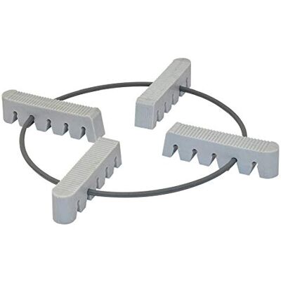 WAGNER Plantenhouder GH 0800 I als bescherming tegen wateroverlast voor potten, bodems en planten Ø 12-20 cm I elastomeer met antislipfunctie I voor binnen & buiten I draagvermogen 50 kg 20080011 WAGNER Plantenhouder GH 0800 I als bescherming tegen wateroverlast voor potten, bodems en planten Ø 12-20 cm I elastomeer met antislipfunctie I voor binnen & buiten I draagvermogen 50 kg 20080011