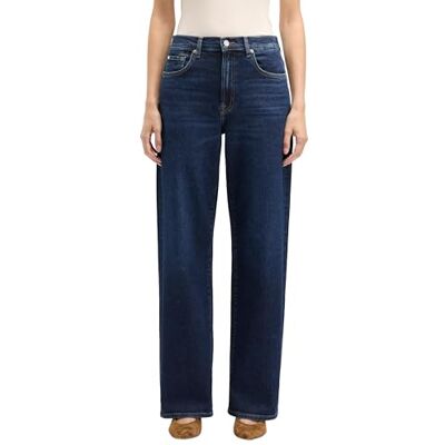 7 For All Mankind Stovepipe Straight Bluecrest, Donkerblauw, 32W 7 For All Mankind Stovepipe Straight Bluecrest, Donkerblauw, 32W