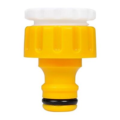 Hozelock Outdoor Tap Connector ø 21mm 26,5mm (1/2"- 3/4") : Voor buitenkranen met schroefdraad, Waterdichte connector, adapter om een tuinslang op de kraan aan te sluiten, eenvoudig en robuust Hozelock Outdoor Tap Connector ø 21mm 26,5mm (1/2"- 3/4") : Voor buitenkranen met schroefdraad, Waterdichte connector, adapter om een tuinslang op de kraan aan te sluiten, eenvoudig en robuust