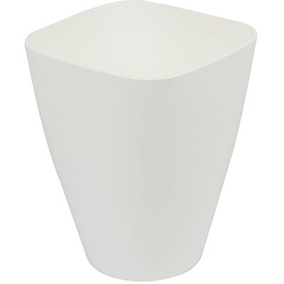 Prosperplast Diamant witte orchidee bloempot Coubi gemaakt van kunststof Prosperplast Diamant witte orchidee bloempot Coubi gemaakt van kunststof