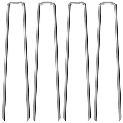 OK5STAR 12 Inch Gegalvaniseerde Landschap Nietjes 100 Pack Metalen Tuin Stakes voor Tuinieren Anti-Roest Heavy-Duty Grond Graszode Pins Yard Stakes voor Onkruid Barrière Stof Irrigatie Slang OK5STAR 12 Inch Gegalvaniseerde Landschap Nietjes 100 Pack Metalen Tuin Stakes voor Tuinieren Anti-Roest Heavy-Duty Grond Graszode Pins Yard Stakes voor Onkruid Barrière Stof Irrigatie Slang