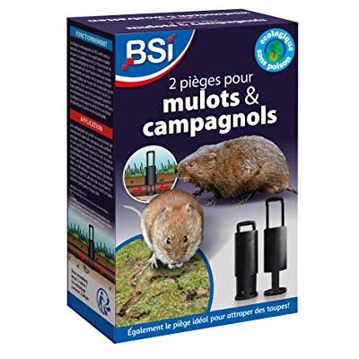 BSI Woelmuisval Set van 2 vallen Geschikt voor mollen- en molratten Complete gereedschapsset voor de uitvoering BSI Woelmuisval Set van 2 vallen Geschikt voor mollen- en molratten Complete gereedschapsset voor de uitvoering