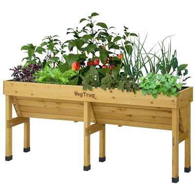 VegTrug Medium Wall Hugger Natural (FSC 100%) VegTrug Medium Wall Hugger Natural (FSC 100%)