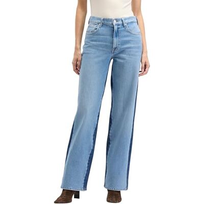 7 For All Mankind Stovepipe Straight Joker, lichtblauw, 23W 7 For All Mankind Stovepipe Straight Joker, lichtblauw, 23W