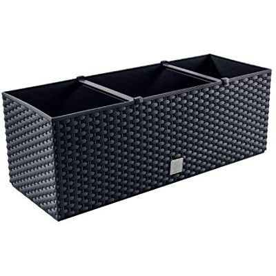 Prosperplast Prosper Plast Rato Case Bloempot, 51,4 x 19,2 x 18,6 cm, Donkerbruin, 51,4x19,2x18,6 cm Prosperplast Prosper Plast Rato Case Bloempot, 51,4 x 19,2 x 18,6 cm, Donkerbruin, 51,4x19,2x18,6 cm