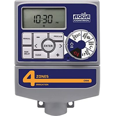 AQUA CONTROL C1114 - Bewateringsprogramma - Grijs AQUA CONTROL C1114 - Bewateringsprogramma - Grijs