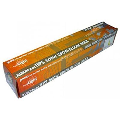 Pure Agro Grow-Bloom-lamp, 600 W, HPS Pure Agro Grow-Bloom-lamp, 600 W, HPS