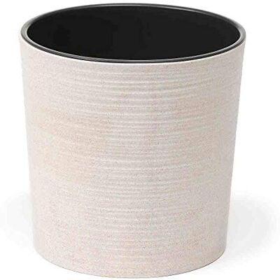 Siena Garden ECO Lens plantenbak, wit Siena Garden ECO Lens plantenbak, wit