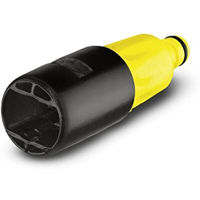 Kärcher tuinslangadapter, aansluiting van reinigingsborstels en sponzen op tuinslang met klikkoppeling (geschikt voor bijv. WB 120/150 / 60, velgenwasborstel) Kärcher tuinslangadapter, aansluiting van reinigingsborstels en sponzen op tuinslang met klikkoppeling (geschikt voor bijv. WB 120/150 / 60, velgenwasborstel)