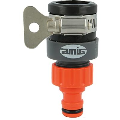 Amig Universele slangadapter Met roestvrijstalen vleugelschroef Compatibel met de meeste kranen ABS-kunststof Pistachegroen Amig Universele slangadapter Met roestvrijstalen vleugelschroef Compatibel met de meeste kranen ABS-kunststof Pistachegroen