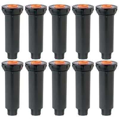 Rain Bird 1800 Series Pop-Up Sprinklers 10 PACK Nozzles NIET inbegrepen RainBird 4" 1804 model pop-up irrigatie sprinkler voor gazon, tuin, plantenbak bedden Rain Bird 1800 Series Pop-Up Sprinklers 10 PACK Nozzles NIET inbegrepen RainBird 4" 1804 model pop-up irrigatie sprinkler voor gazon, tuin, plantenbak bedden
