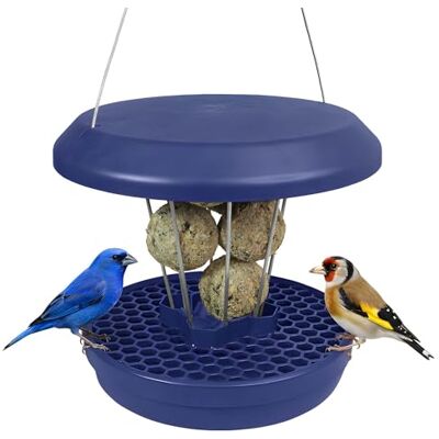 SWISSINNO Vogelvoeder Luzern SMART BIRDS Hangende Schone Voederplek Muizen- en Rattenbestendig Voor Roodborstjes, Nigerzaad Sterk en Betrouwbaar Voor Vetbollen Indigo SWISSINNO Vogelvoeder Luzern SMART BIRDS Hangende Schone Voederplek Muizen- en Rattenbestendig Voor Roodborstjes, Nigerzaad Sterk en Betrouwbaar Voor Vetbollen Indigo