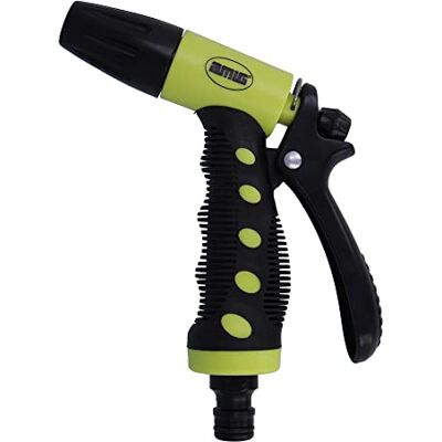Amig Gieter Verstelbaar 150 mm Eenvoudig instelbare waterstraal Vergrendelingshendel voor extra comfort ABS-kunststof en rubber Pistachegroen en zwart Amig Gieter Verstelbaar 150 mm Eenvoudig instelbare waterstraal Vergrendelingshendel voor extra comfort ABS-kunststof en rubber Pistachegroen en zwart