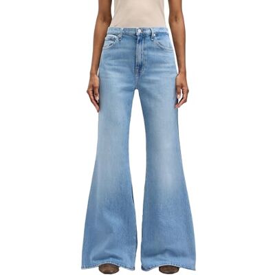 7 For All Mankind Retro Flare Joker, lichtblauw, 30W 7 For All Mankind Retro Flare Joker, lichtblauw, 30W