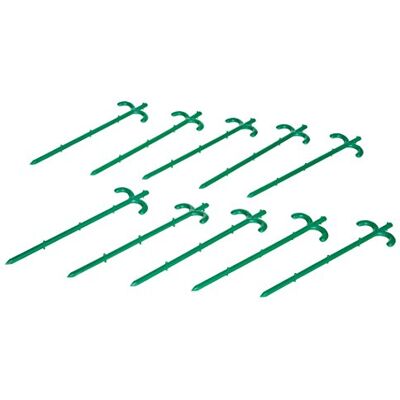 Dehner foliehouder voor bevestiging van netten, folies etc., 24 cm, 10 stuks Dehner foliehouder voor bevestiging van netten, folies etc., 24 cm, 10 stuks