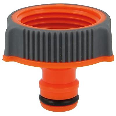 Amig Kraan- en slangkoppelingadapter 2,5 cm Snelle en eenvoudige aansluiting voor waterslangen Vorst- en UV-bestendig ABS-kunststof en rubber Oranje en grijs Amig Kraan- en slangkoppelingadapter 2,5 cm Snelle en eenvoudige aansluiting voor waterslangen Vorst- en UV-bestendig ABS-kunststof en rubber Oranje en grijs