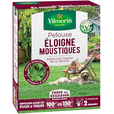 Vilmorin Gazon tegen muggen, 2,5 kg, dicht groen Vilmorin Gazon tegen muggen, 2,5 kg, dicht groen